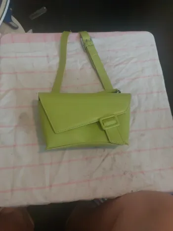 Sac à main vert fluo