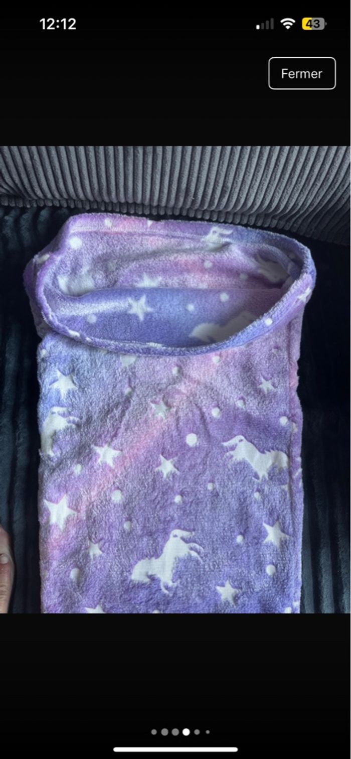 Plaid queue de sirène enfant - photo numéro 5