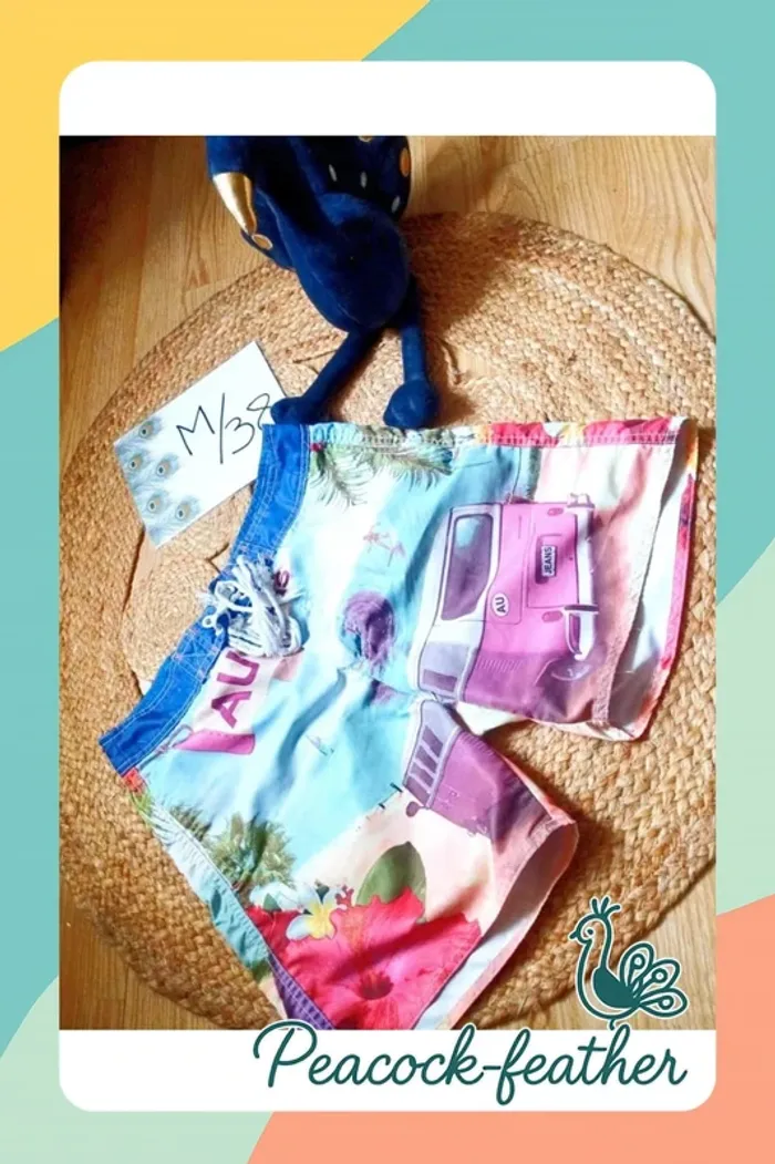 Short de plage homme M austar jeans