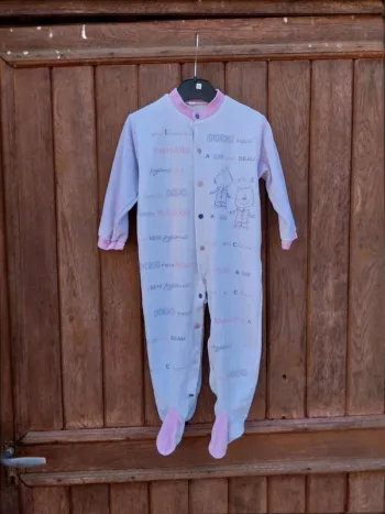 Pyjama 1 pièce bébé fille 24 mois