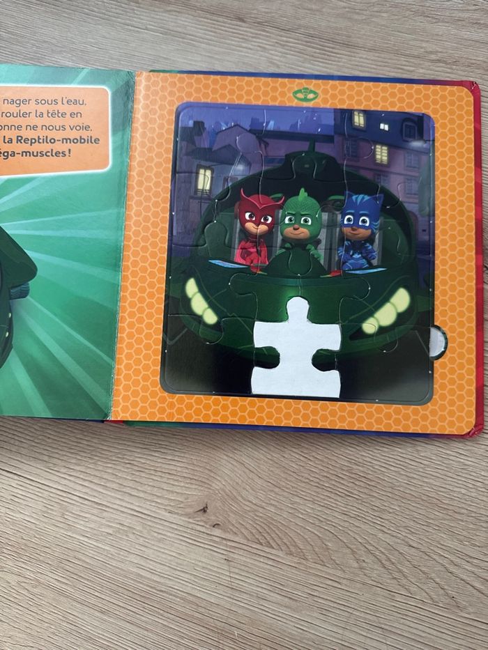 Le livre puzzle des super-bolides! Pyjamasque - photo numéro 4