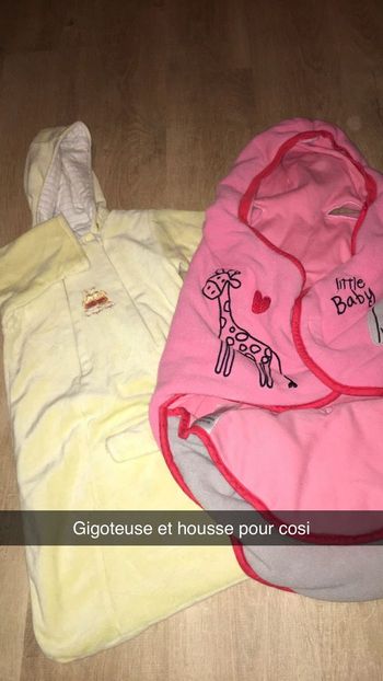 Gigoteuse + housse pour cosi