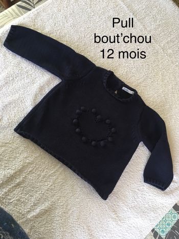 Pull bout chou 12 mois