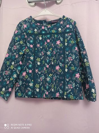 Blouse vert