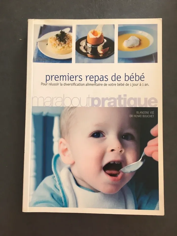 Livre Premiers repas de bébé