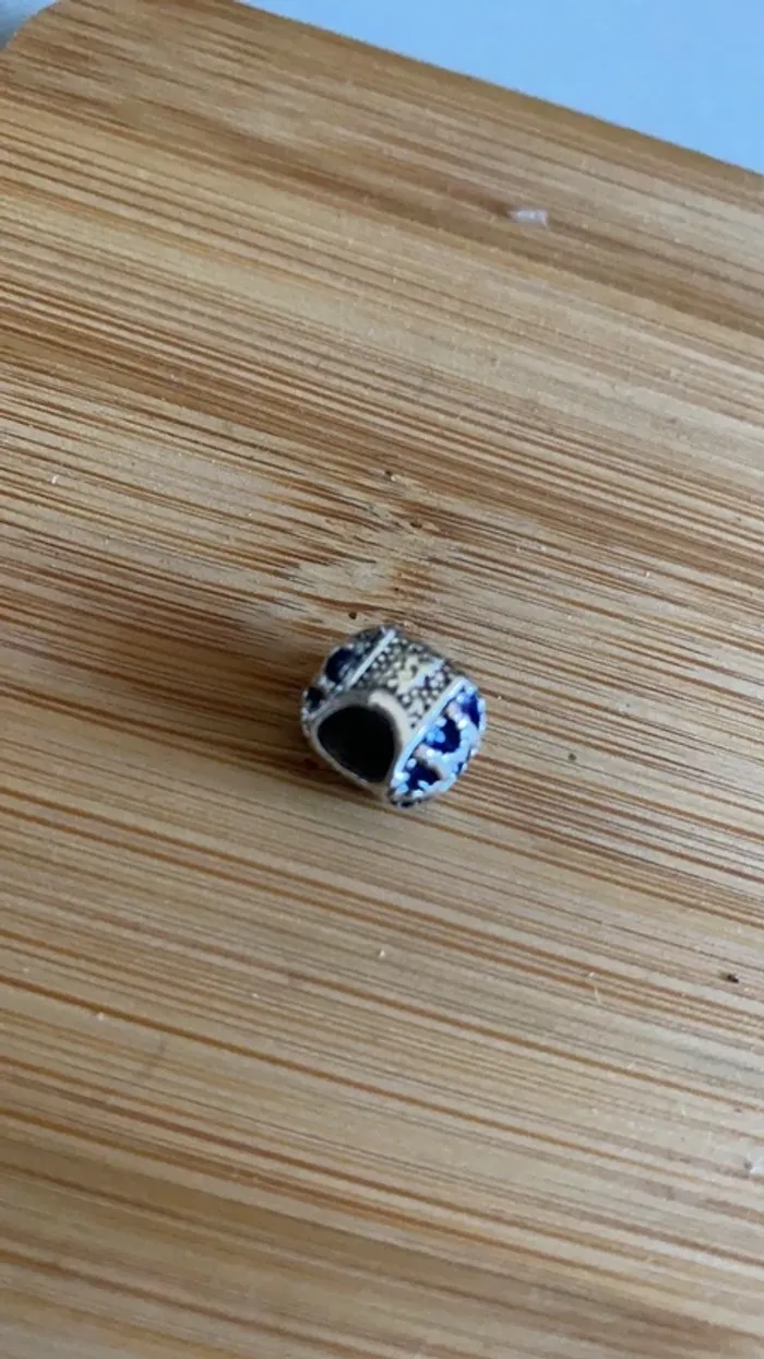 superbe charme étoile bleu pour bracelet style pandora neuf - photo numéro 3