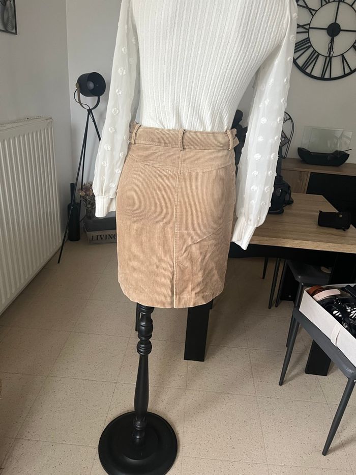 Jupe en daim mango - photo numéro 2