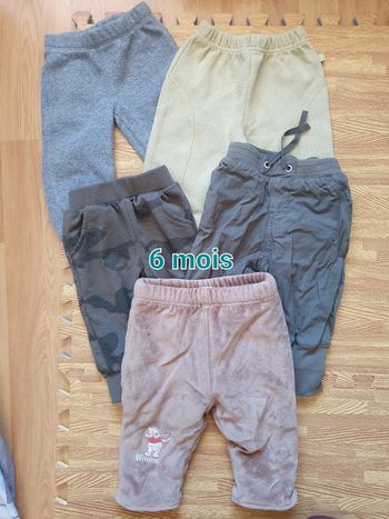 Pantalons hiver 6 mois
