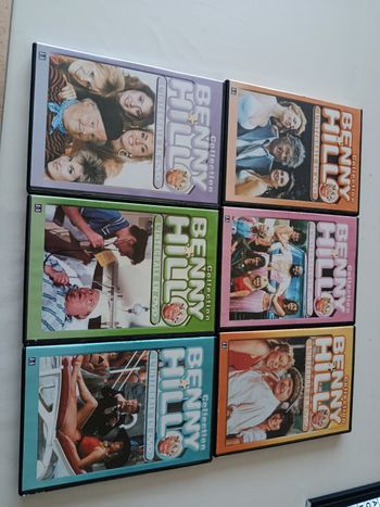 Vend lot de DVD benny hill