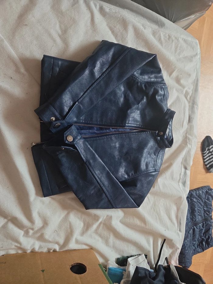 Veste simili cuir