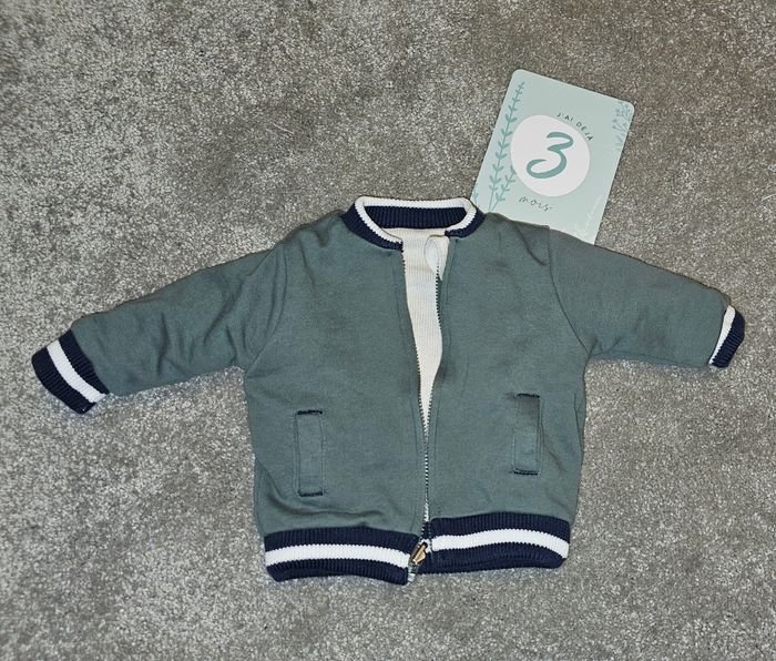 Veste réversible 3 mois