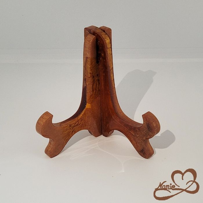 Chevalet support de téléphone marron clair - photo numéro 2