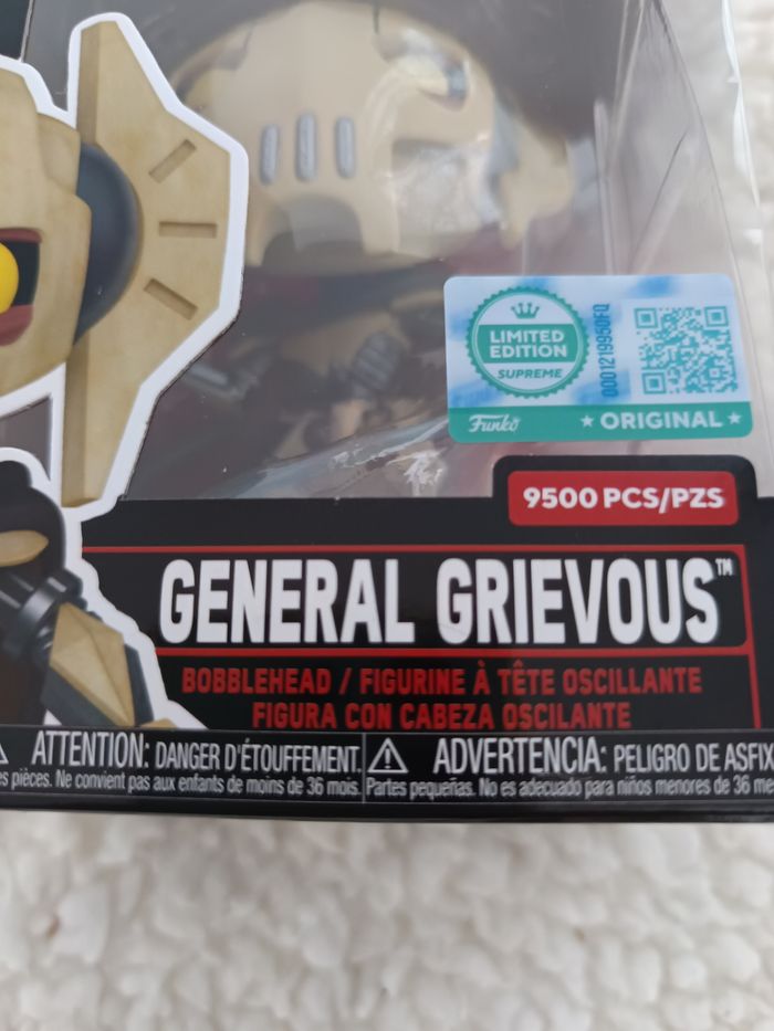 Funko Pop Général Grievous 796 Limited Édition Supreme - photo numéro 5