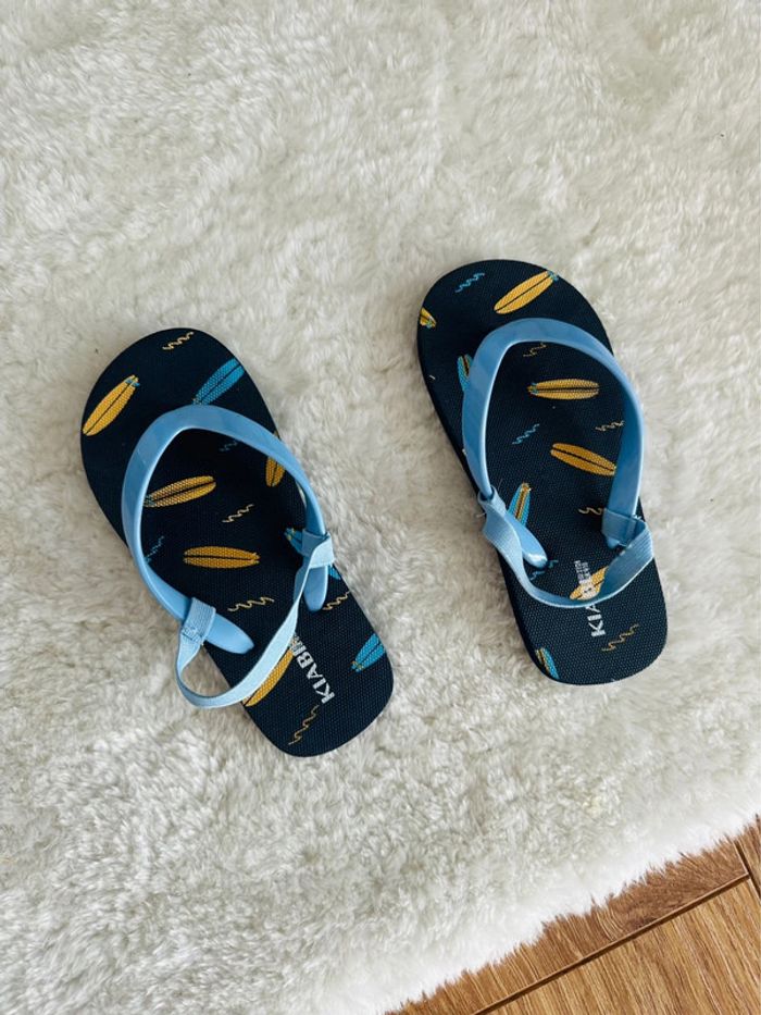 Tong bleu | Kiabi | taille 27-28