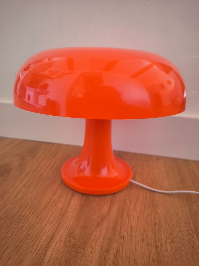 Lampe champignon orange - photo numéro 4