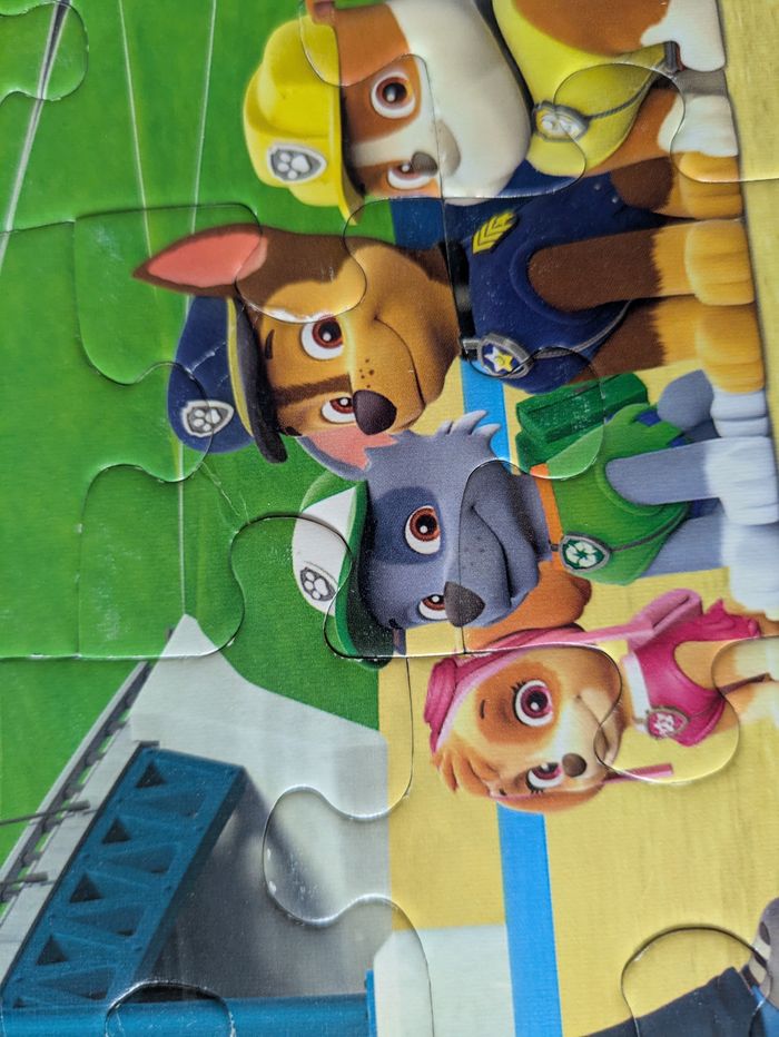 Lot de 3 puzzles : Peppa Pig, Pat Patrouille et Reine des neiges - photo numéro 6