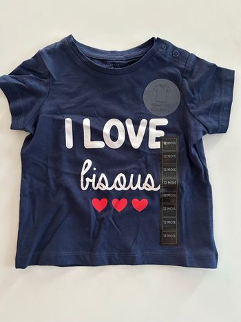 T shirt 12 mois