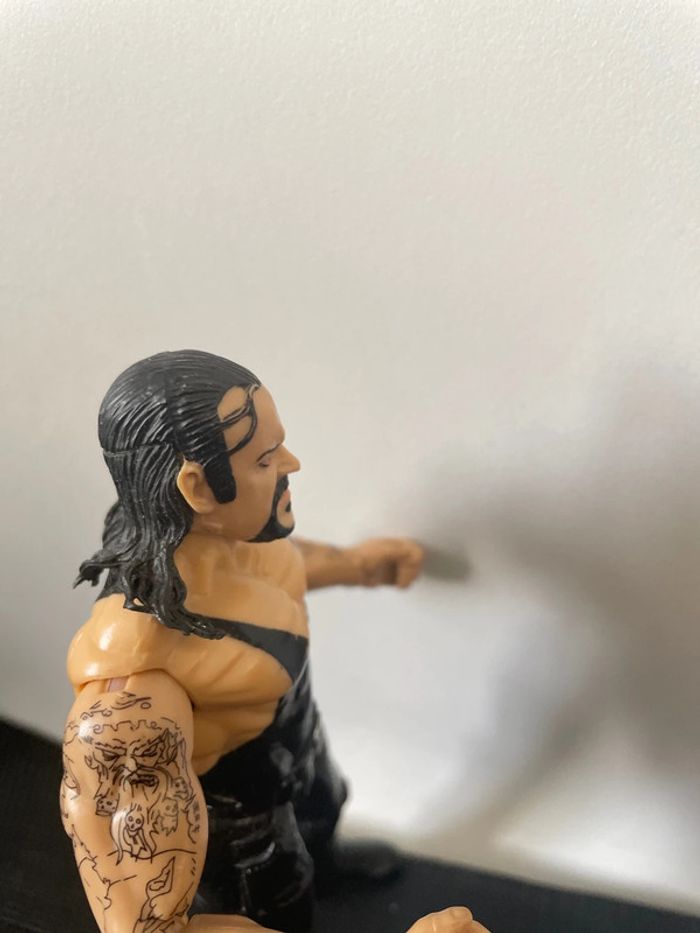 Figurine articulée catcheur Undertaker WWE wwf Jakks pacific 1999 17cm superstar du catch - photo numéro 10
