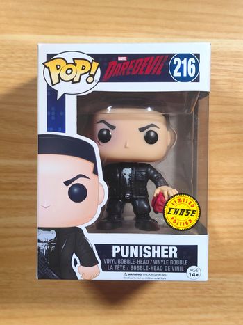Funko Pop! Punisher (Chase Edition) #216 - Marvel Daredevil