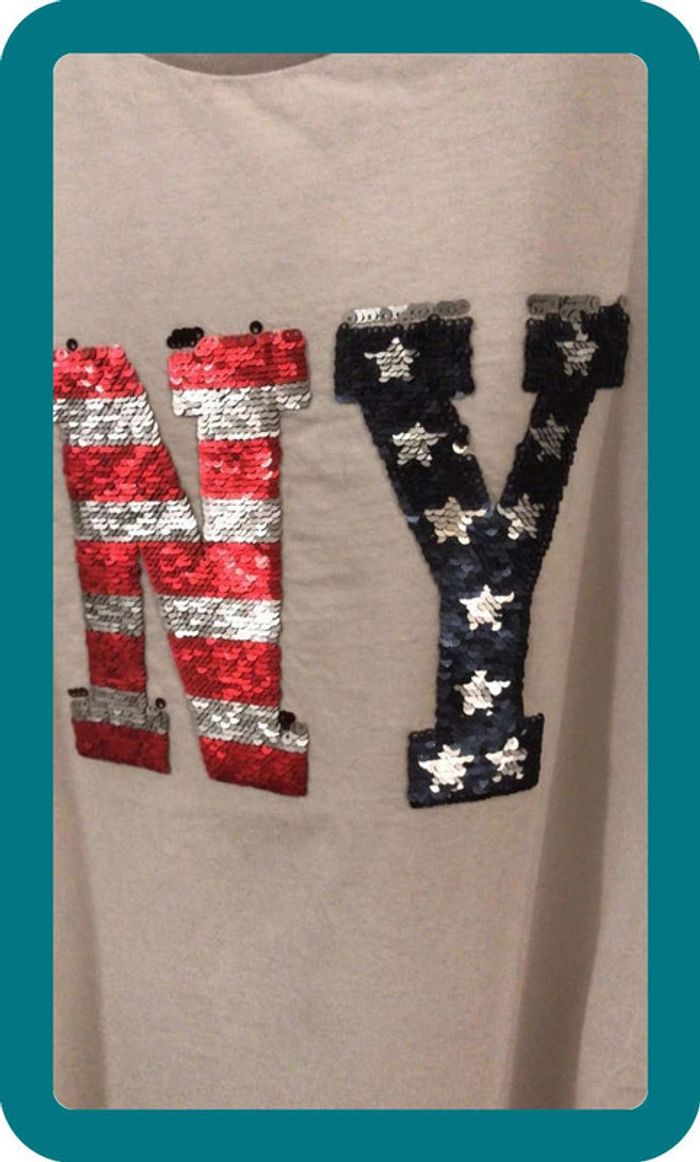 Teeshirt sequins - photo numéro 2