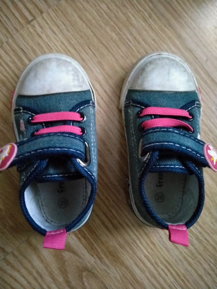 basket en jean. Freemouss 
pointure 20 - photo numéro 6