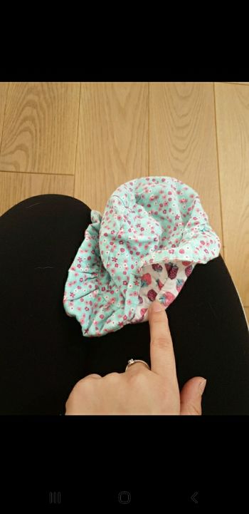 Chapeau de soleil réversible 6 mois