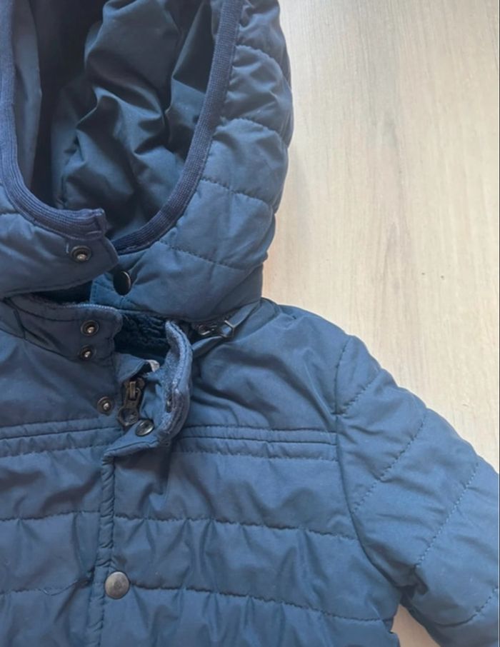 Doudoune doublée Sherpa bleu Marine - photo numéro 4