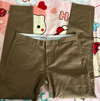 Jeans slim marron