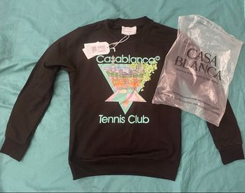 Pull Casablanca Tennis Club taille S neuf avec étiquette + facture Farfetch 🎾🧥