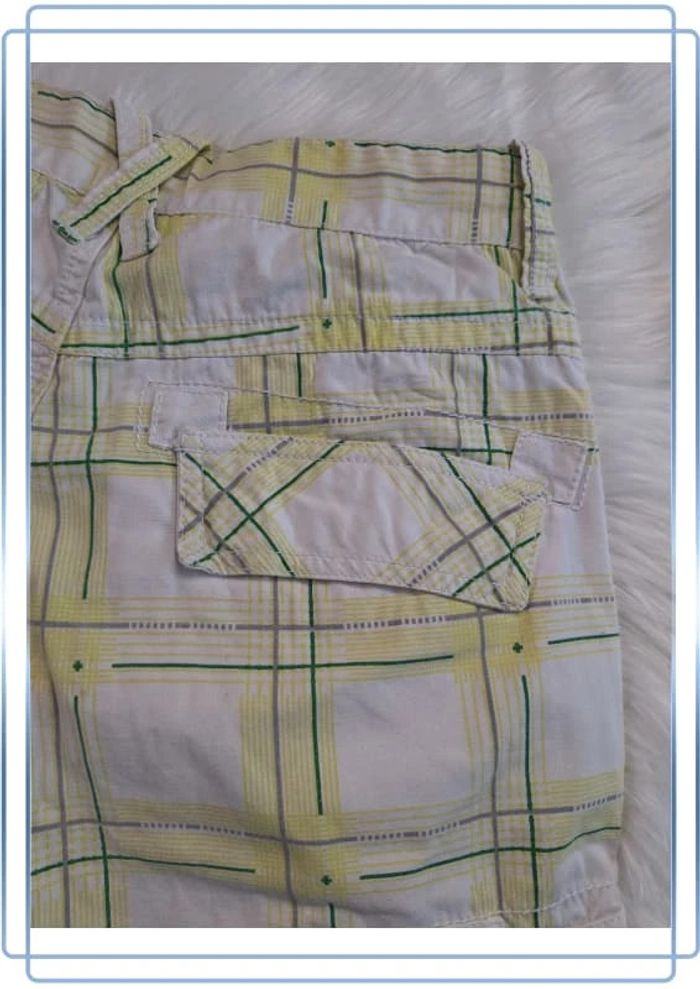 Short Oxbow Vintage à Carreaux – Taille 30 - brodé (597) - photo numéro 8
