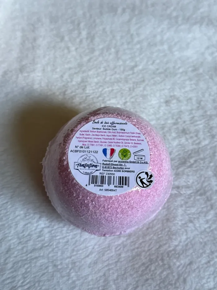 Bombe de bain bubble gum - photo numéro 2