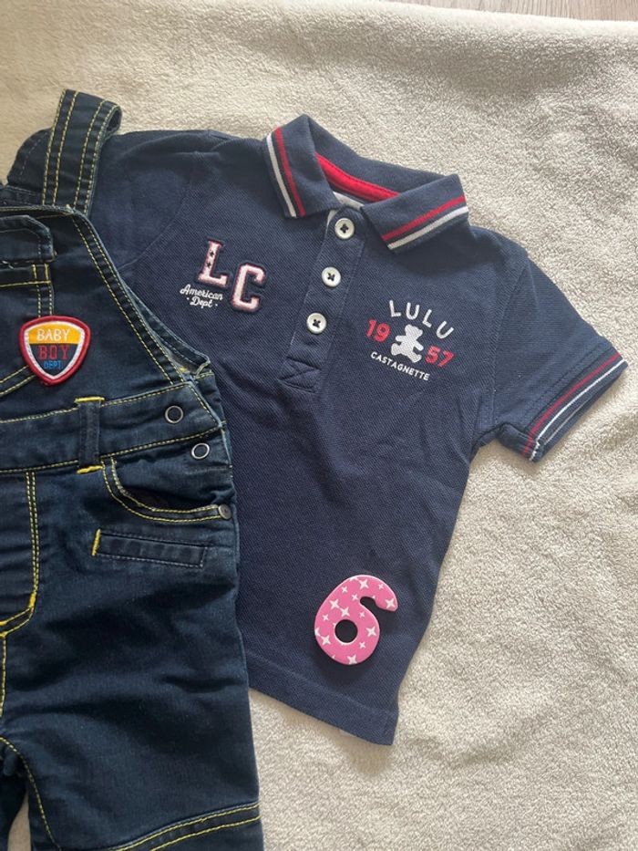 Ensemble salopette et polo - photo numéro 4