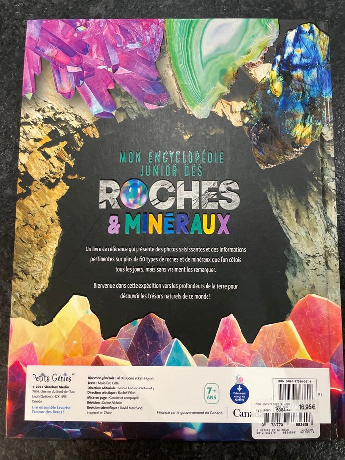 Encyclopédie junior des roches et minéraux - photo numéro 2