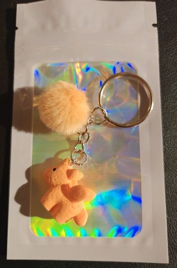 Porté clef pégase et pompom