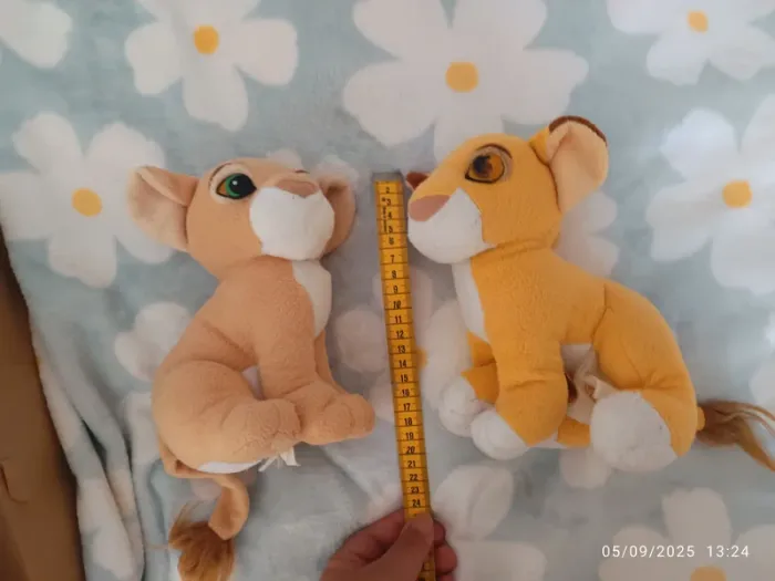 Peluches Nala et Simba amoureux - photo numéro 7