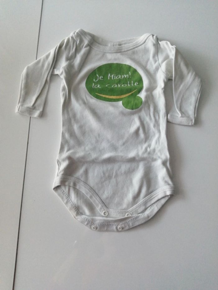 Body bébé 12 mois