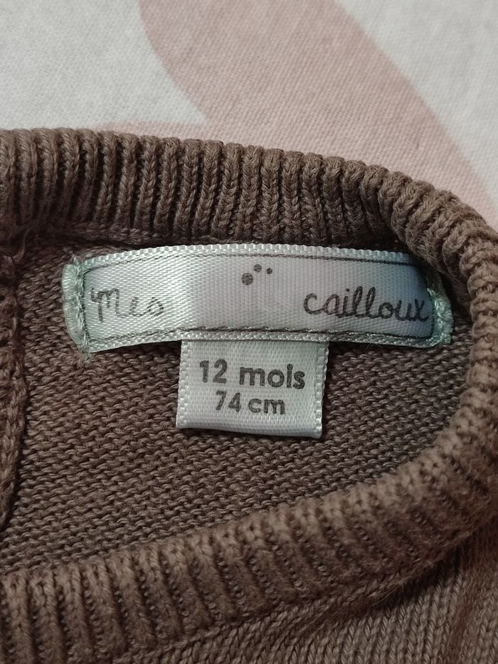 Pull "La plus jolie" - 12 mois - Bon état - Mes petits cailloux - photo numéro 5