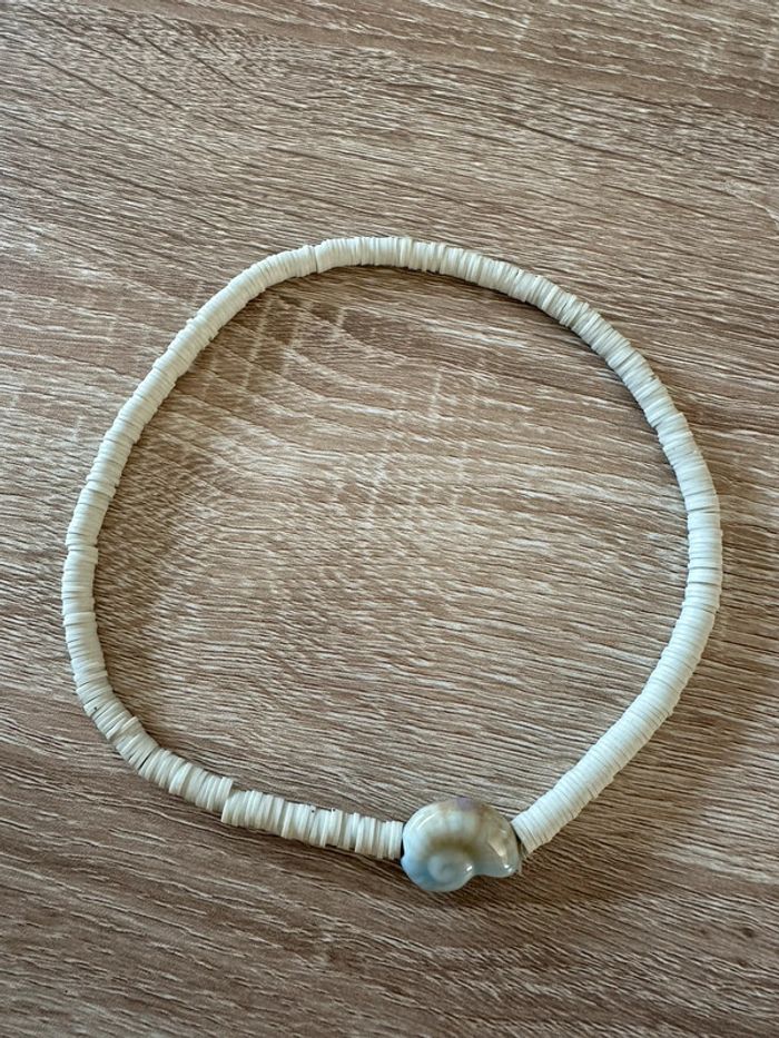 Collier ras de cou coquillage - photo numéro 3