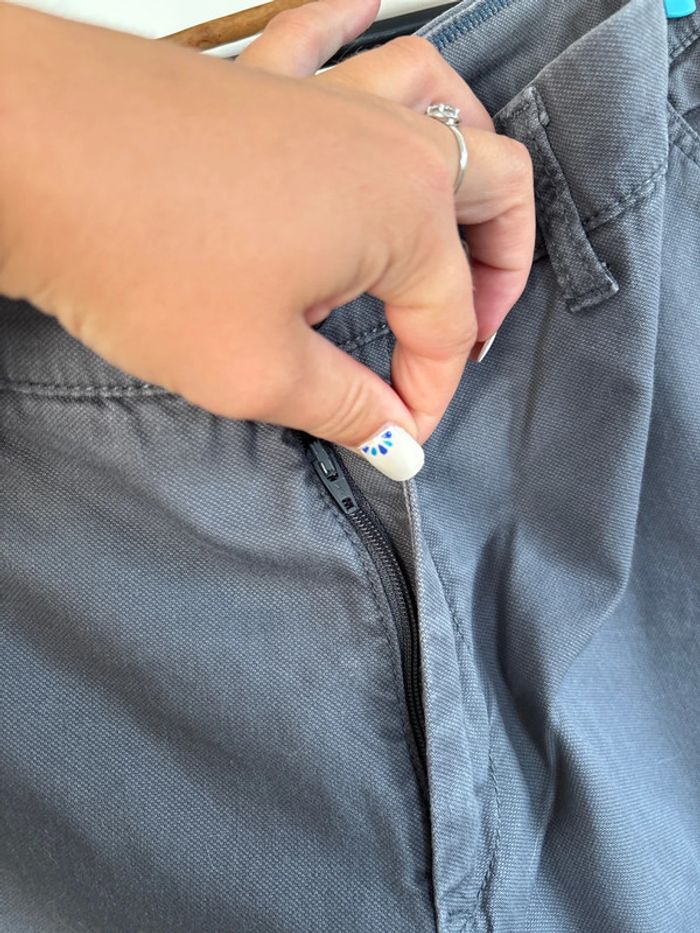 Pantalon gris Kiabi taille 48 - photo numéro 4