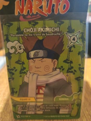 Choji akimichi 112/130 (A)