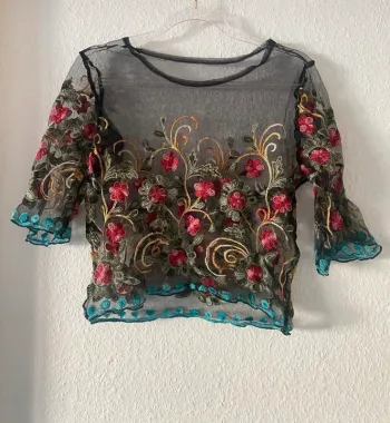 Blouse fleurie