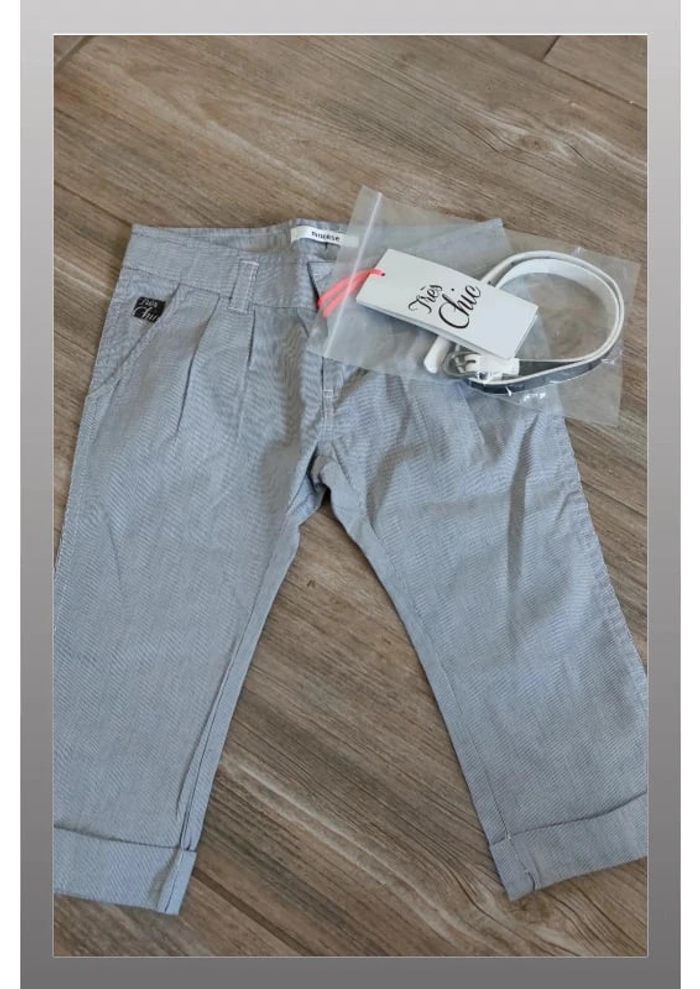 Superbe pantalon marese  neuf gris 2 ans