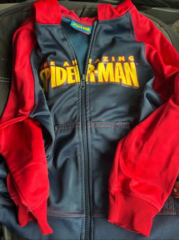 Gilet survêtement SpiderMan