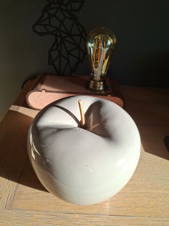 pomme décorative en céramique atmosphera