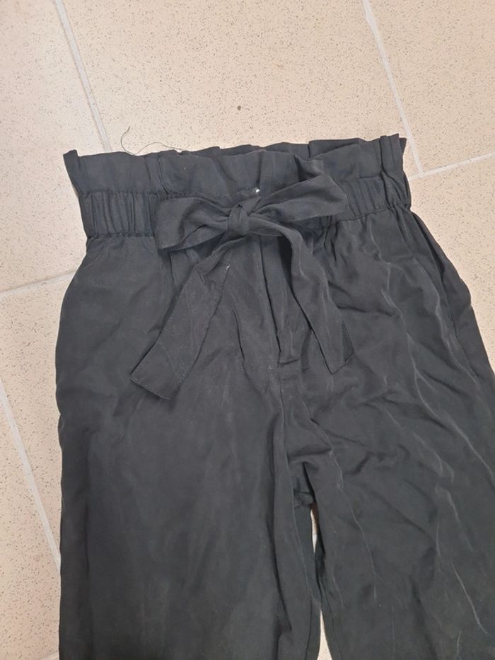 Pantalon fluide noir xs mango - photo numéro 3