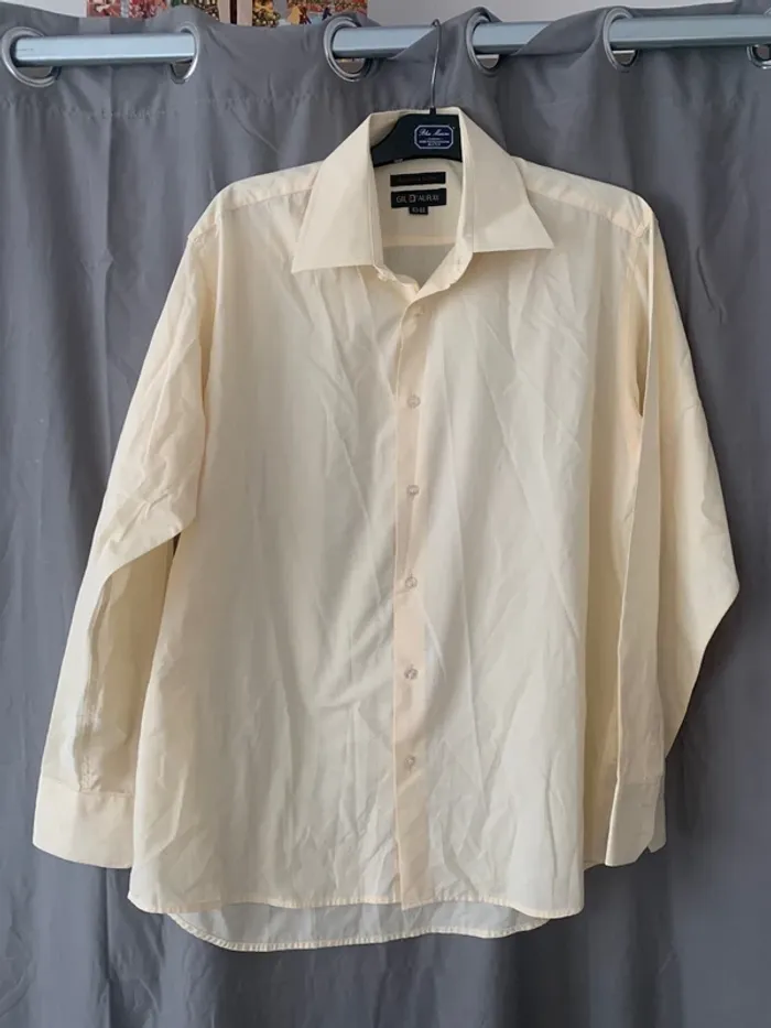 chemise  homme unie - photo numéro 2
