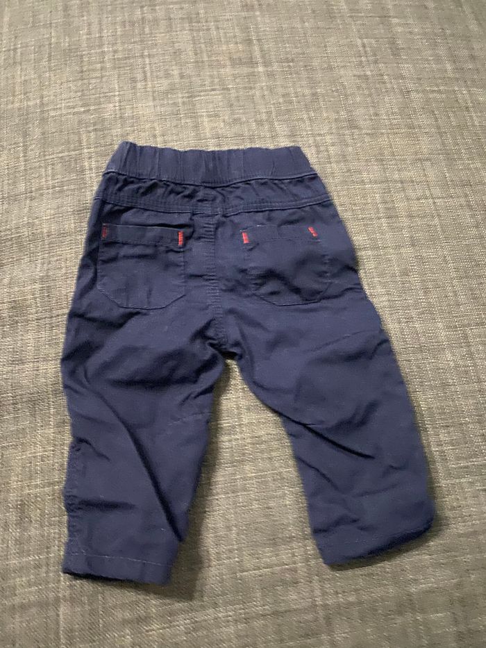 Pantalon bleu marine - photo numéro 3