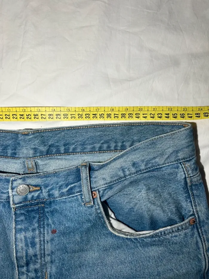 Jean vintage coupe droite - photo numéro 7