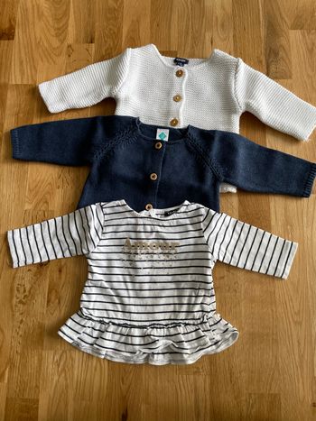 Lot 2 pulls et 1 teeshirt