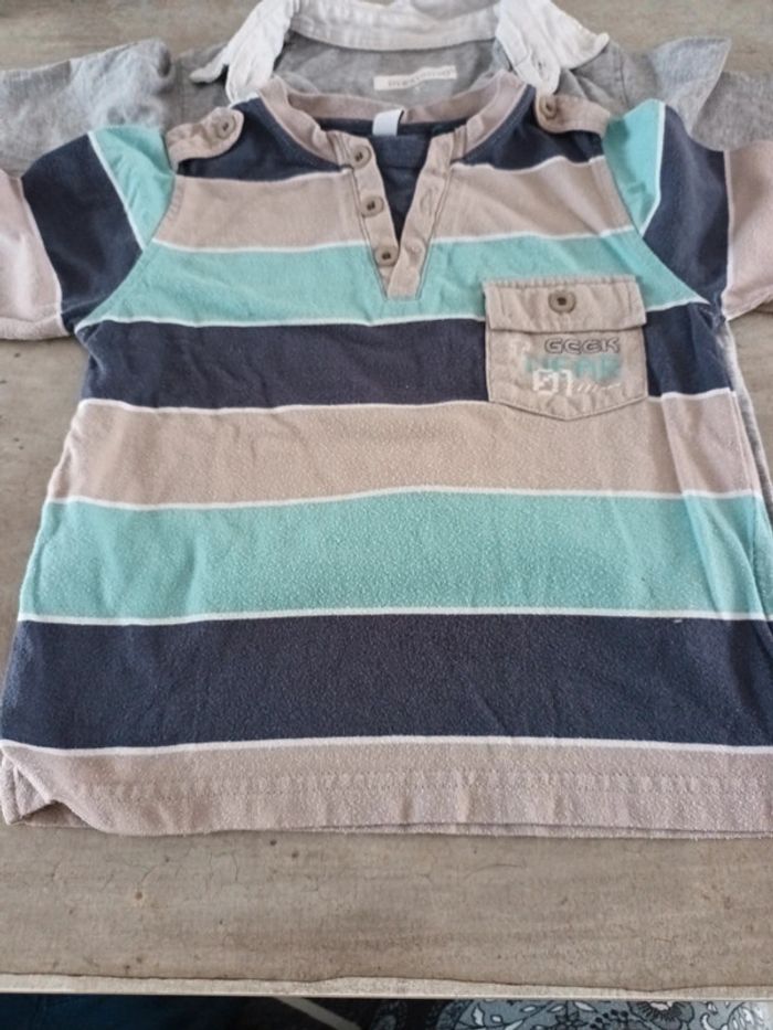 Lot 5 tshirt ml 3 ans - photo numéro 8